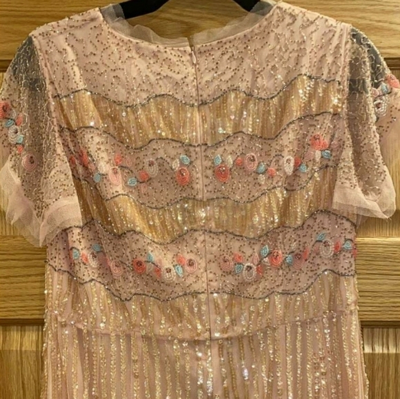 Nanette Lepore "Jeweled" Pleated Dress - Picture 5 of 14